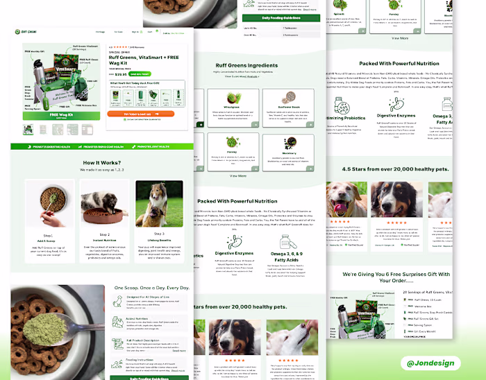 Ruff Grean offer page