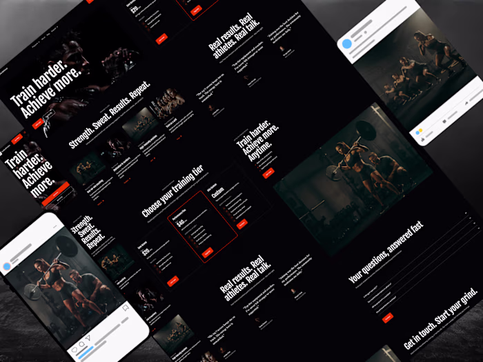 Hustle Athletics | Elite Performance Website