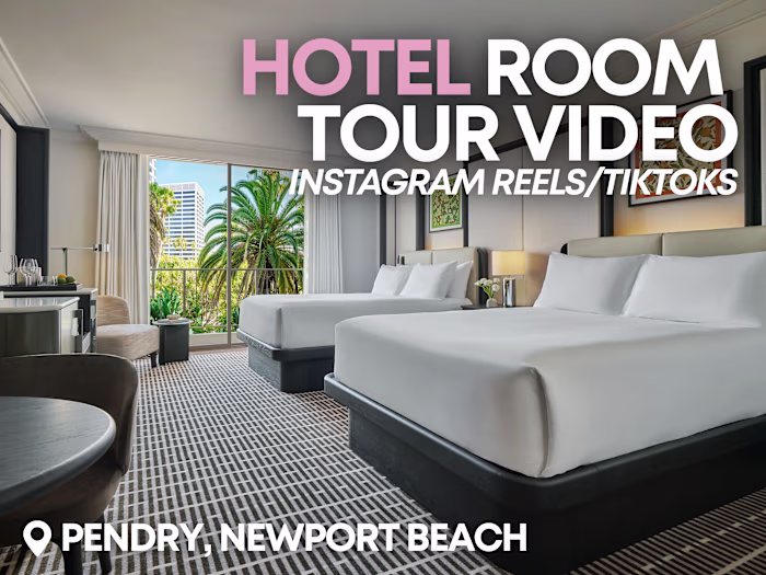 Luxury Hotel Room Tour at Pendry Newport Beach