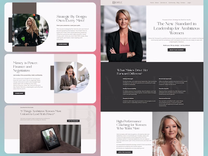 Full Kajabi Website Design and Build