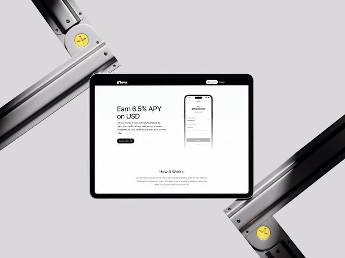 Lava Website Development and Iteration