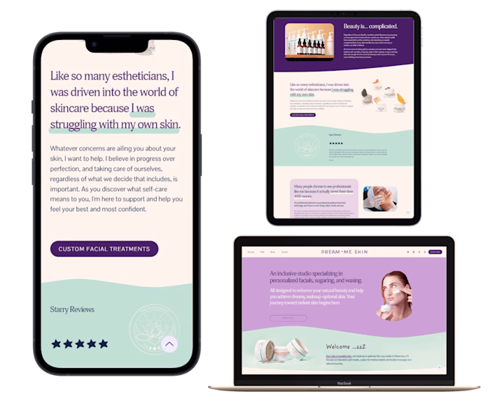 Custom 7-page Website Design Refresh