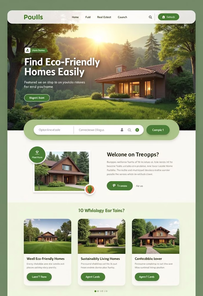 Base44 Eco Real Estate Landing