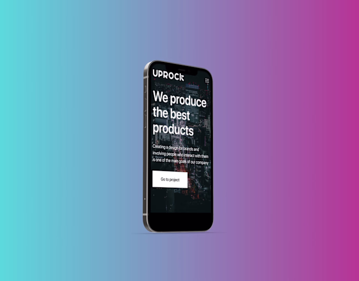 Webflow development for Design studio website