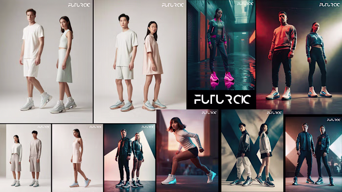 Futurcic Sneakers Store (Social Media Campaign)