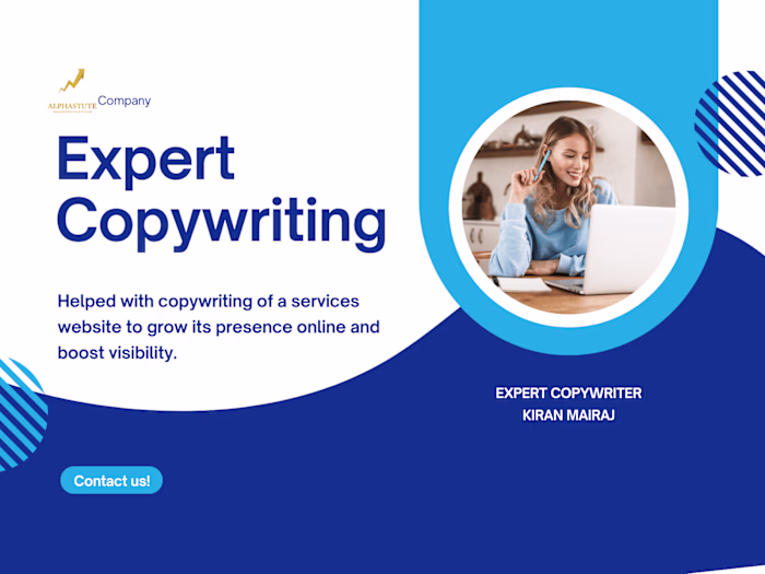 Copywriting for Alphastute-For Coaching and Mentorship
