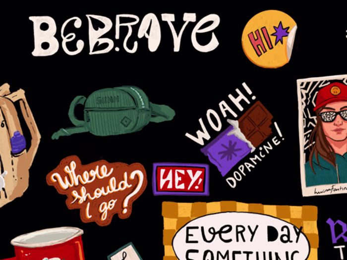 Stickers illustration