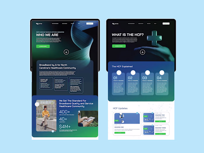 NCTNA Website Revamp – UX Strategy & Webflow Development 