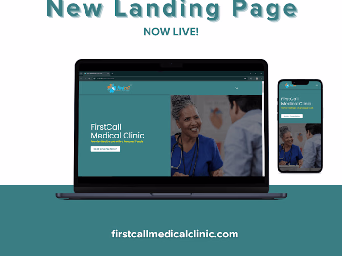 Clinic Website (firstcallmedicalclinic.com)
