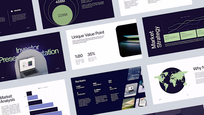 Investor Presentation Design for Strategic Impact