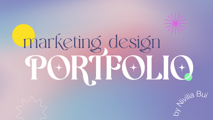 Nivilia Bui | Marketing Design Portfolio 2020-2023 on Behance