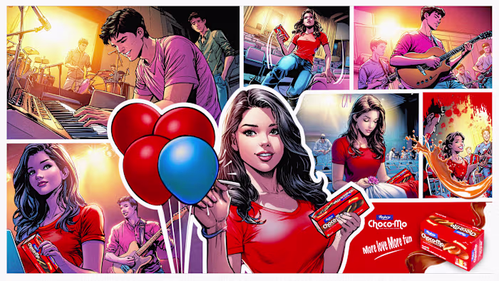 ChecoMe – Commercial Storyboard & Character Illustration