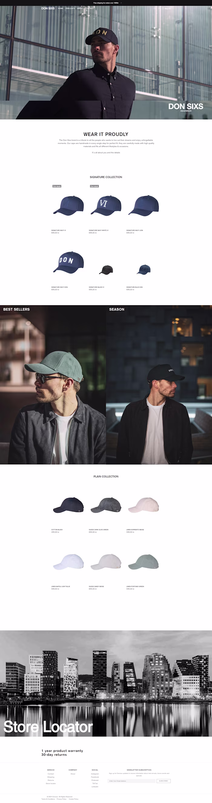 Developing the Donsixs Shopify Store: A Case Study