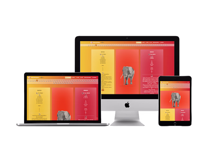 A digital phonetic table