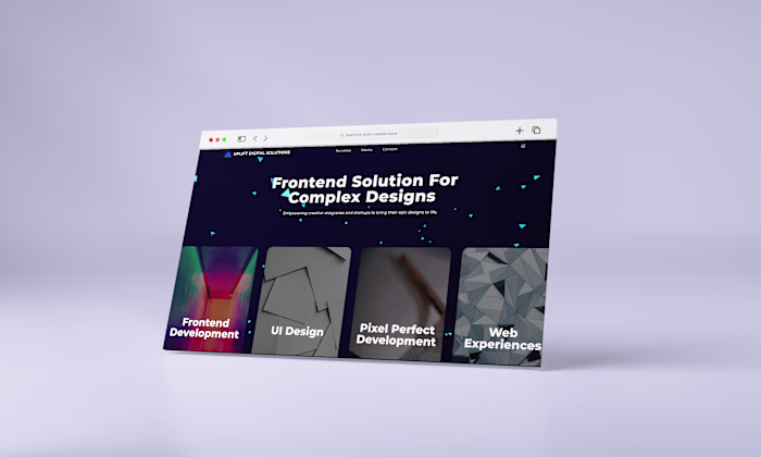 Marketing website for Uplift Digital Solutions
