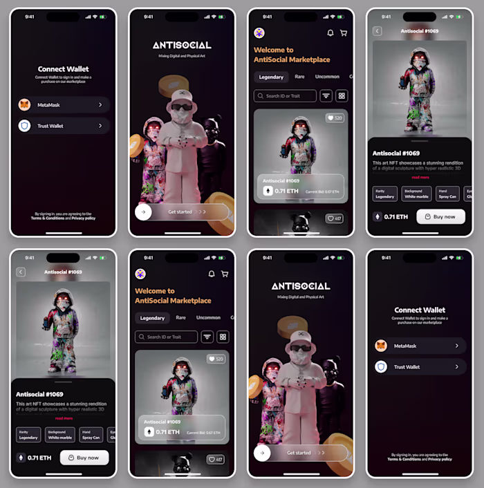 Anti-social GG  NFT store