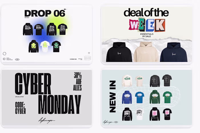 Advertising & Graphic design for Hafensänger Fashion