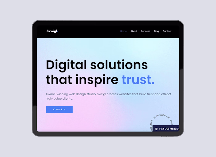 Wordpress and Elementor Portfolio Design Project