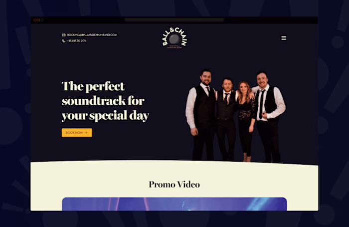 Ball & Chain — Branding, Website Design & Framer Development