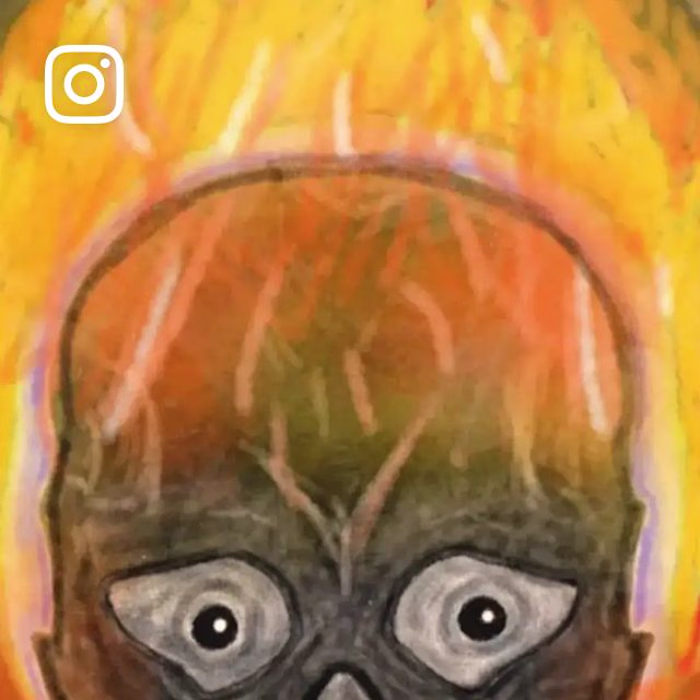 AJ on Instagram: “Engulfed #Art #digitalart”