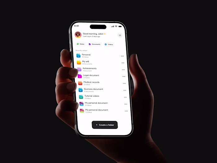 InCase: Secure Digital Vault & Notarization Platform