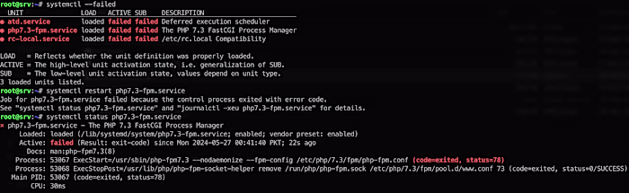 PHP FPM Stopped Working - On To The Rescue