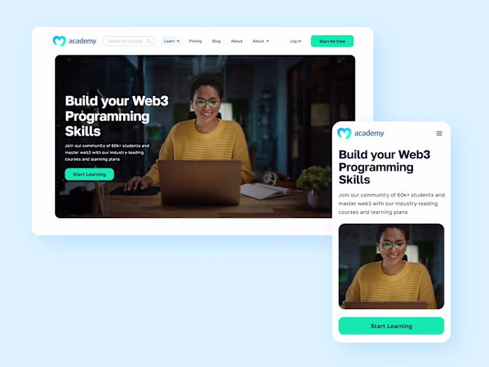 Rebranding the Moralis Academy Site