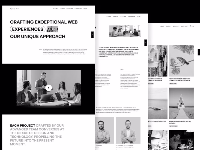 Pure - Fit | Agency Website