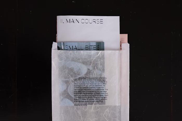 Book Design - Exploring Identity Through Food