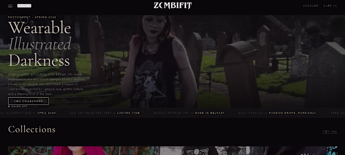 Custom Shopify 2.0 theme built