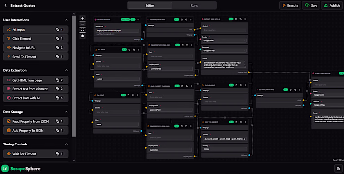 I built Scrape Sphere, a SaaS platform that helps users scra...