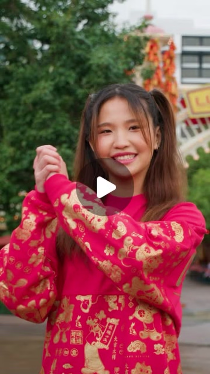 Pixar Lunar New Year x Turning Red Social Media Post