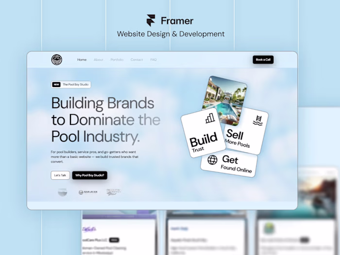 Portfolio Website Development