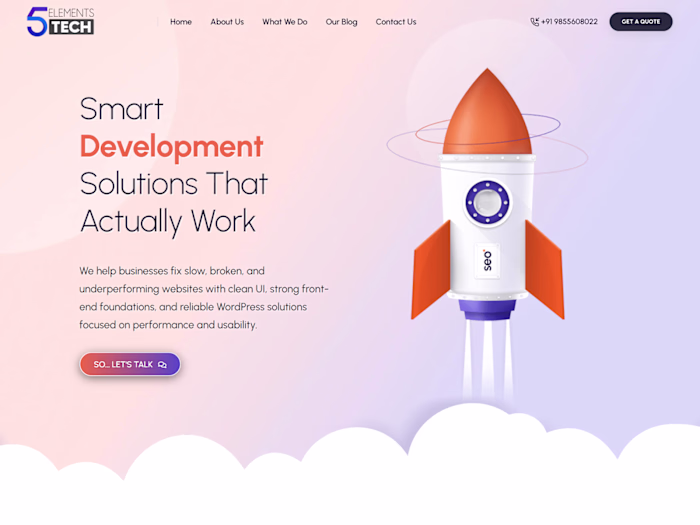 Designed and developed a high-performing