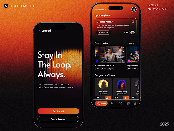 Looped | Design Network App