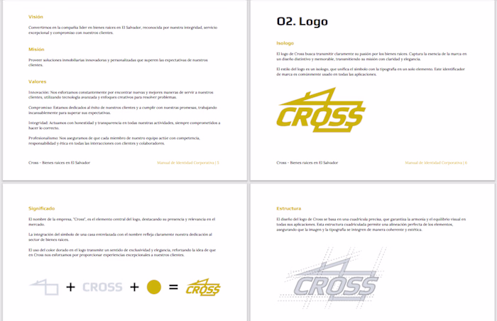 Cross - "We want a logo that people can easily recognize"