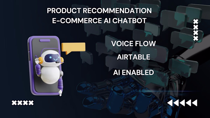 Product Recommendation E-Commerce AI chatbot With Voice Flow an…