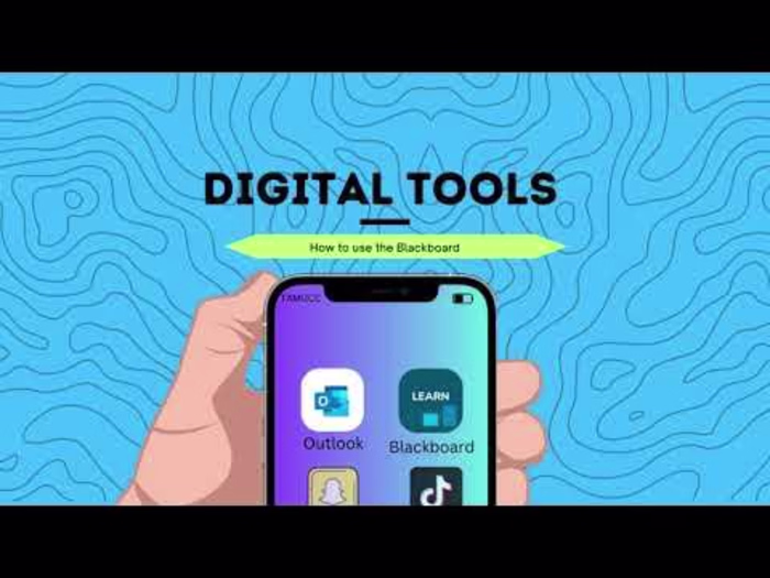 Digital Tools  - Black Board app - YouTube