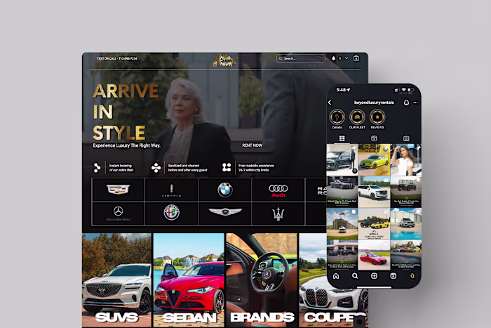 UX/UI Website Design and Software Integration