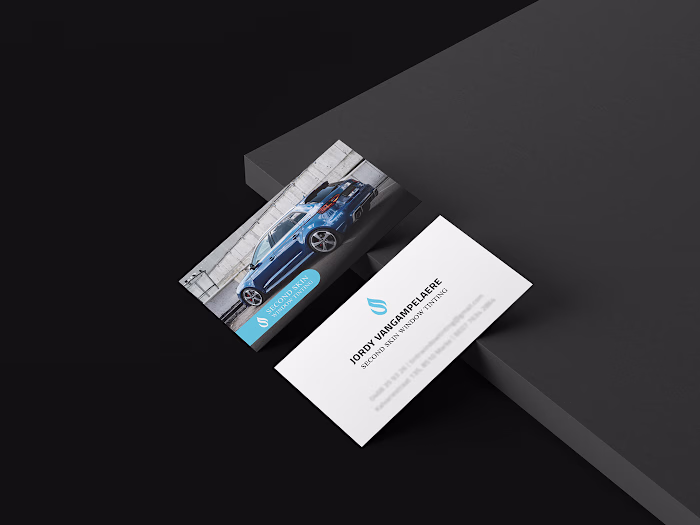 Business Card - Second Skin Window Tinting