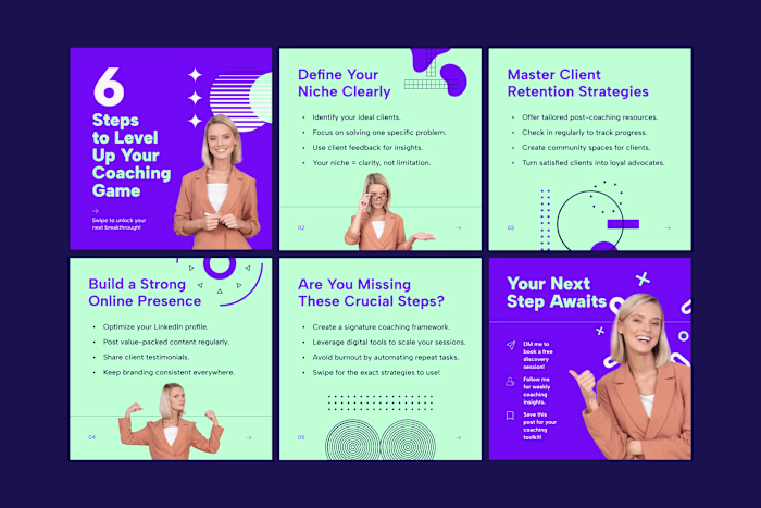 Elevate Coaching Pro Carousel