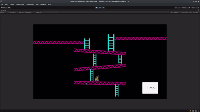 Donkey Kong Clone Controls in Unity - Done for Client - YouTube