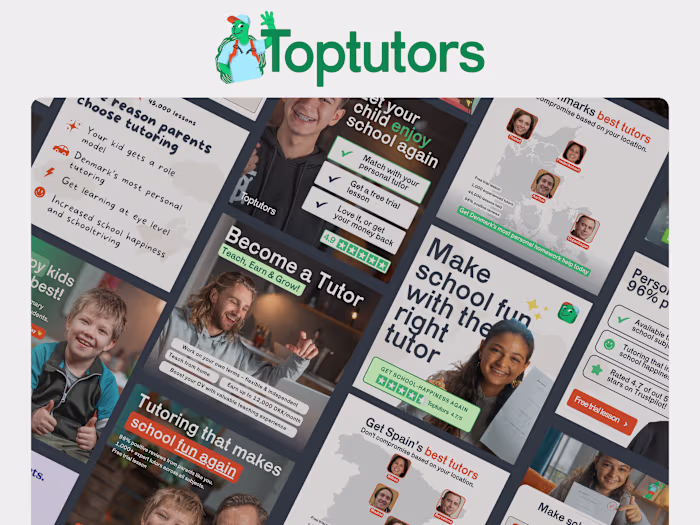 TopTutors | Static Ad Creation | Content Strategist