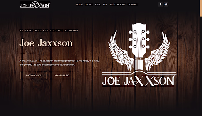 Joe Jaxxson | Website Design