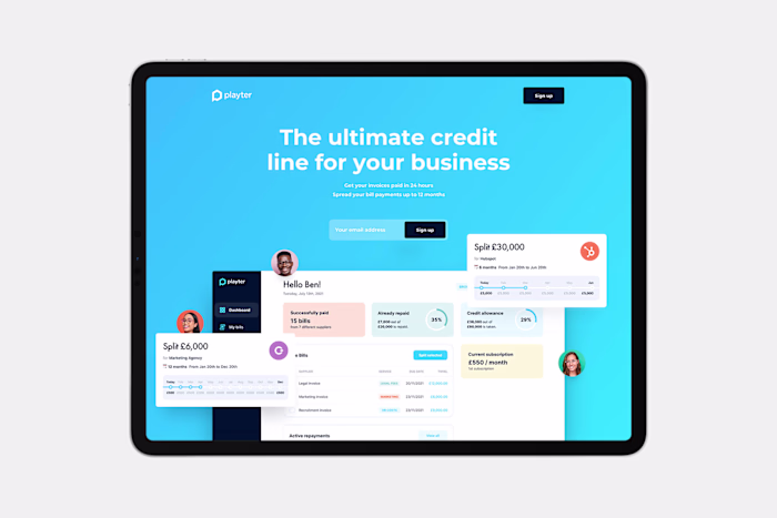 Website Design & Development for Playter
