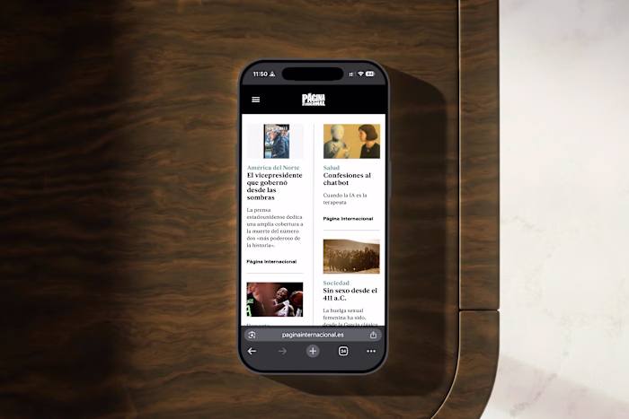 Página Internacional Website Design