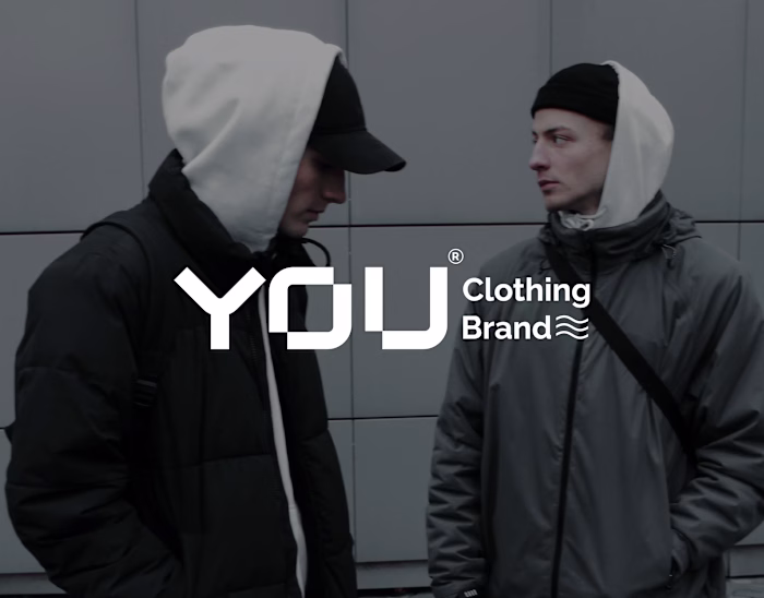 YOU® Clothing Brand Branding, Brand Identity