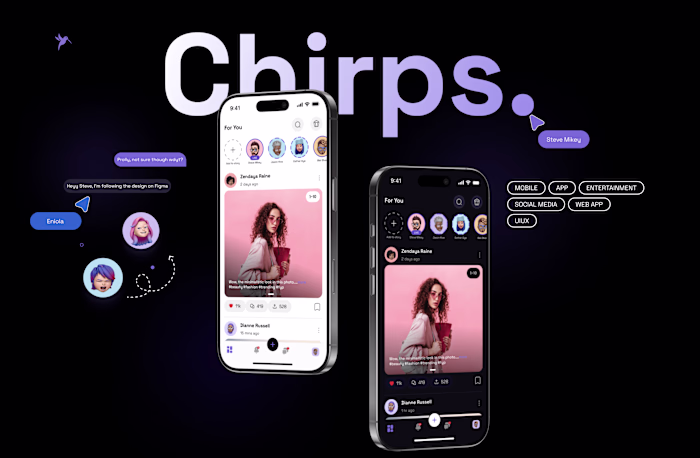 Chirps App UIUX