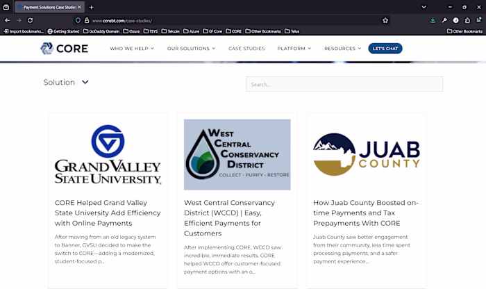 Enabled Credit Card Payments for Municipal Billing Offices
