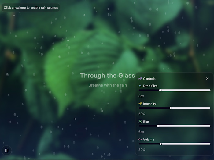 Raining Scene Project